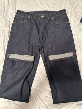 Wrangler 13mwz Selvedge Denim Jeans 36x36